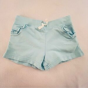 Carters Light Blue Cotton Shorts